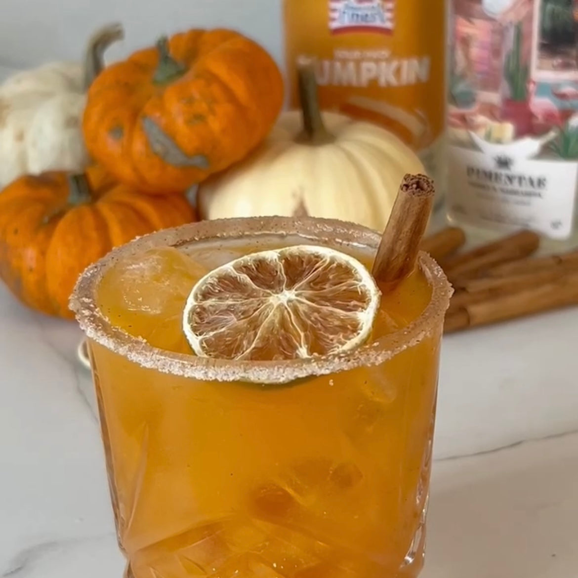 Pumpkin Spiced Margarita