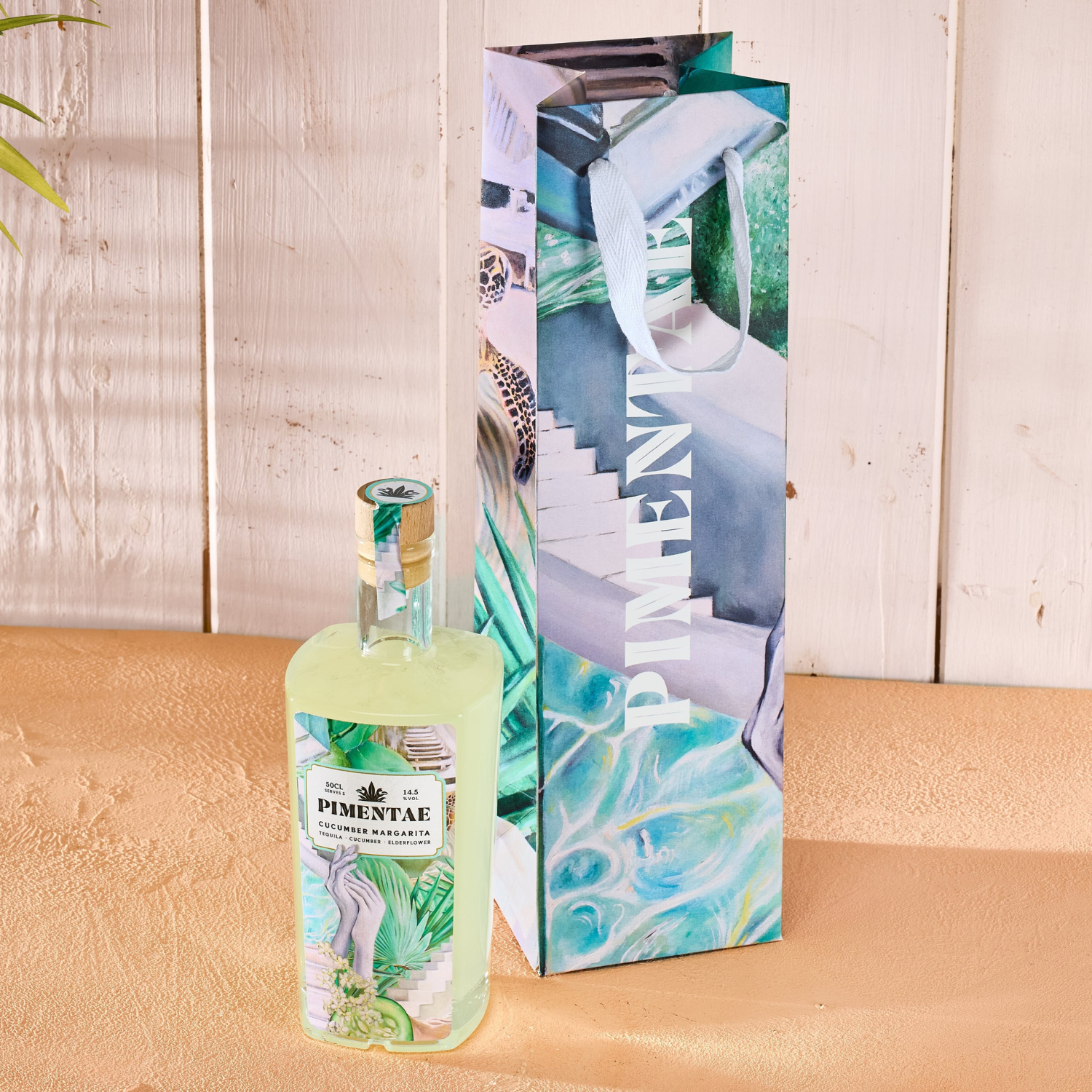 Pimentae Cucumber Bottle Bag