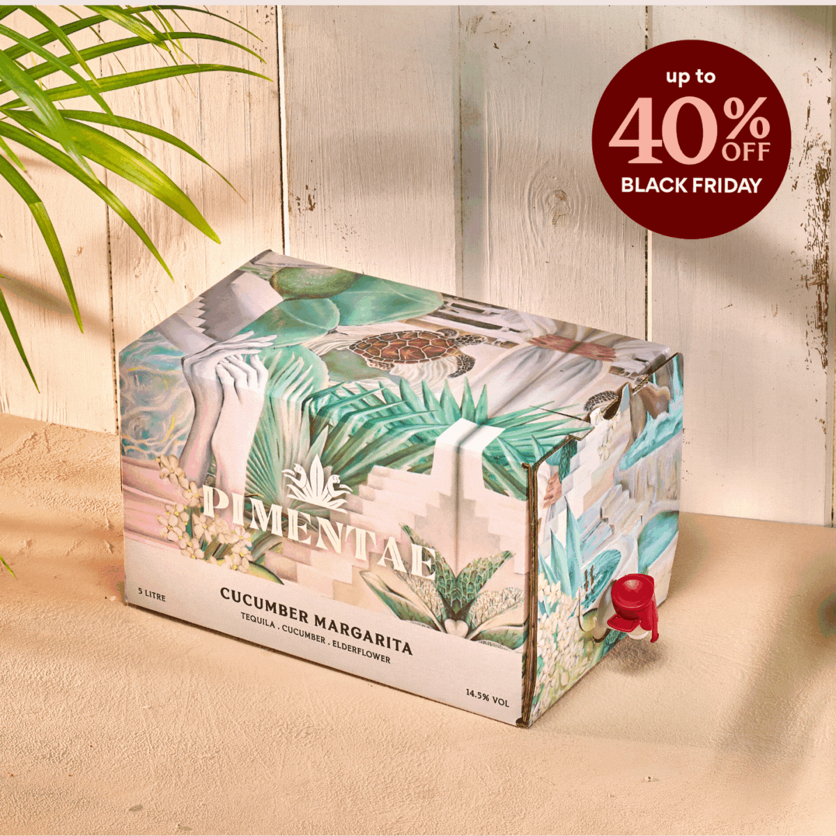 Cucumber Margarita 5L Bag-In-Box (50 Serves)