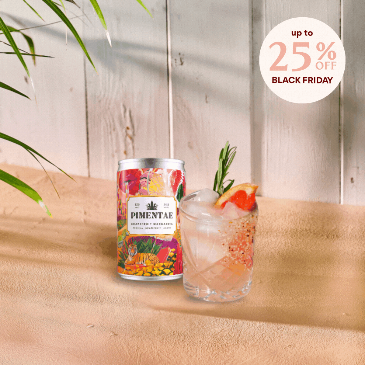 Grapefruit Margarita Cans (125ml x8)