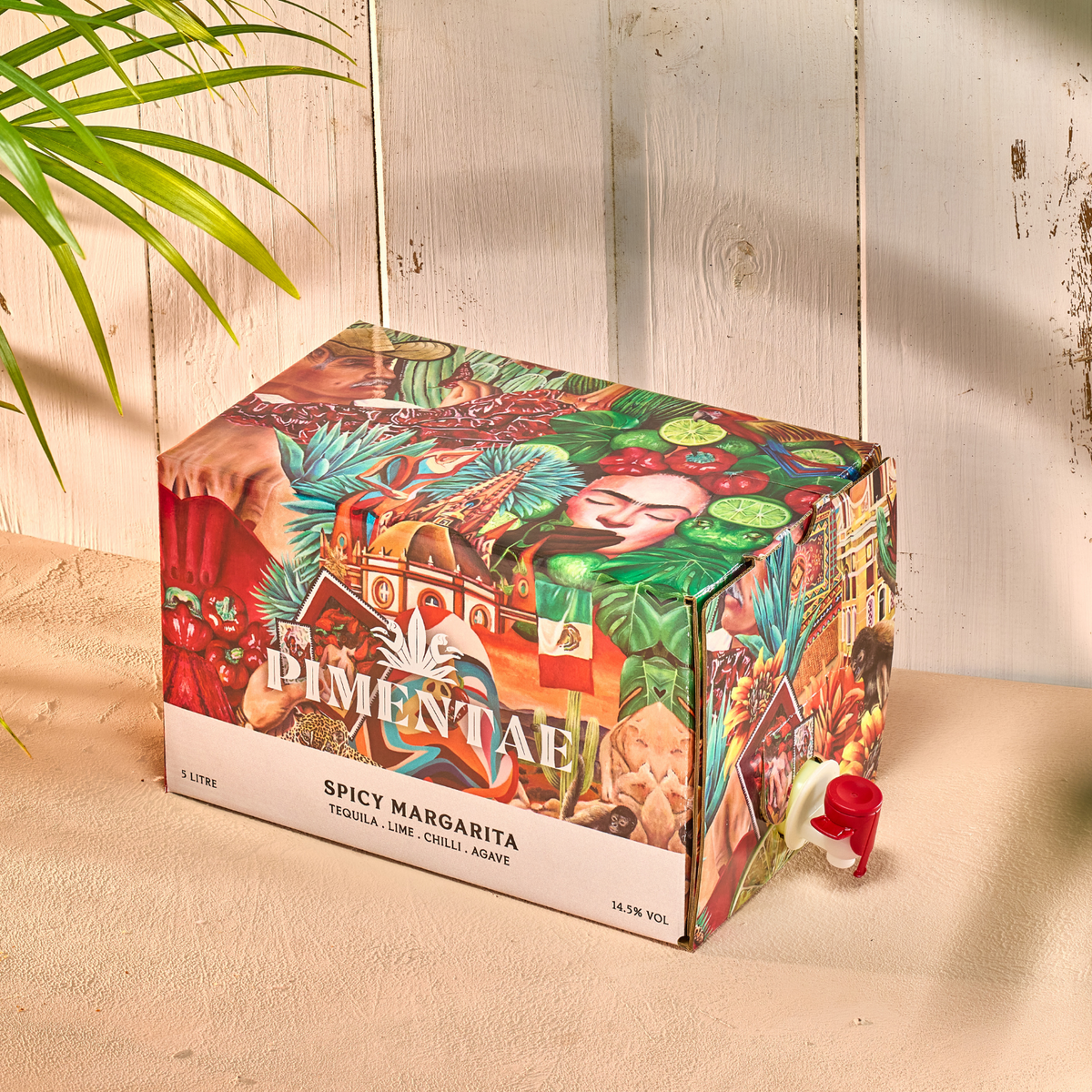 Spicy Margarita 5L Bag-In-Box (Serves 50) | Party Cocktails | Pimentae