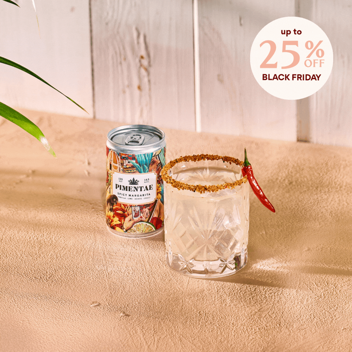 Spicy Margarita Cans (125ml x8)